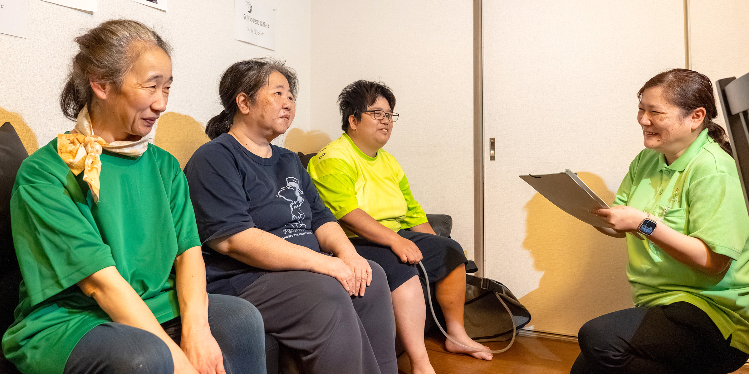 障害者の方が自立した生活をおくれるよう支援するグループホーム